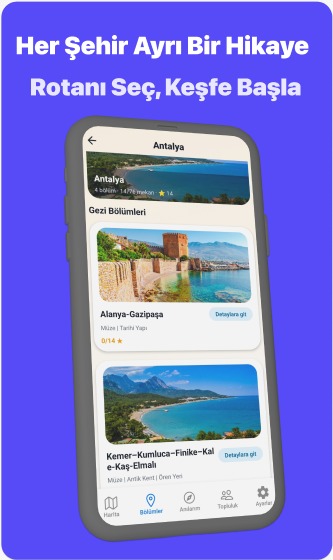 RoGam - Bölümler ekranı